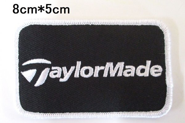 【新品・即決】テーラーメイド TaylorMade アイロン アップリケ パッチ ワッペン ゴルフ_画像1