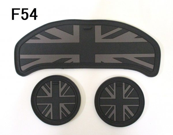 [ новый товар * быстрое решение ]F54 напиток Coaster коврик Union Jack Night Jack Mini Cooper автомобильный держатель для напитков 3 позиций комплект 