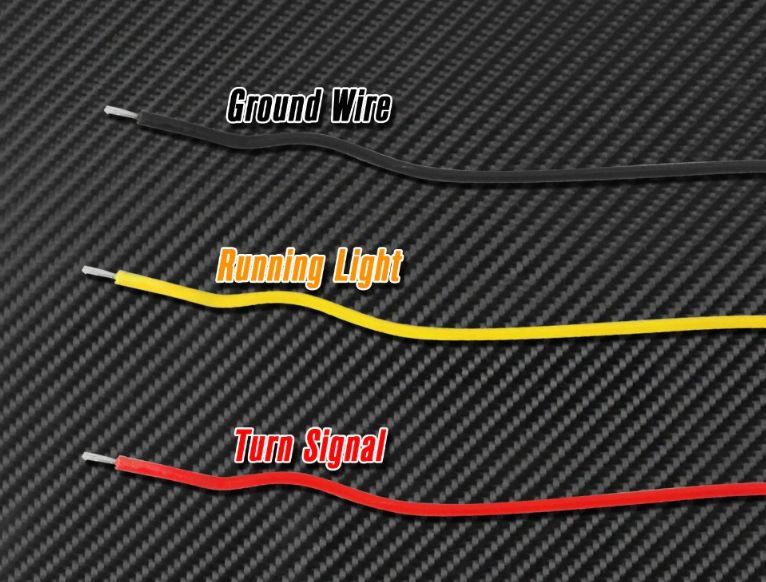 【新品・即決】 #4 ブラック スモーク 汎用 ハーレー 超小型 ミニ LED ウインカー ターンシグナル 左右 バイク マイクロ Eマーク 50R_画像6