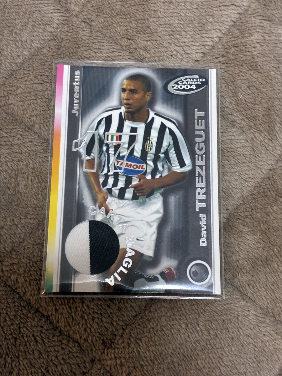 Panini Calcio Soccer トレゼゲ　ジャージー　カード_画像1