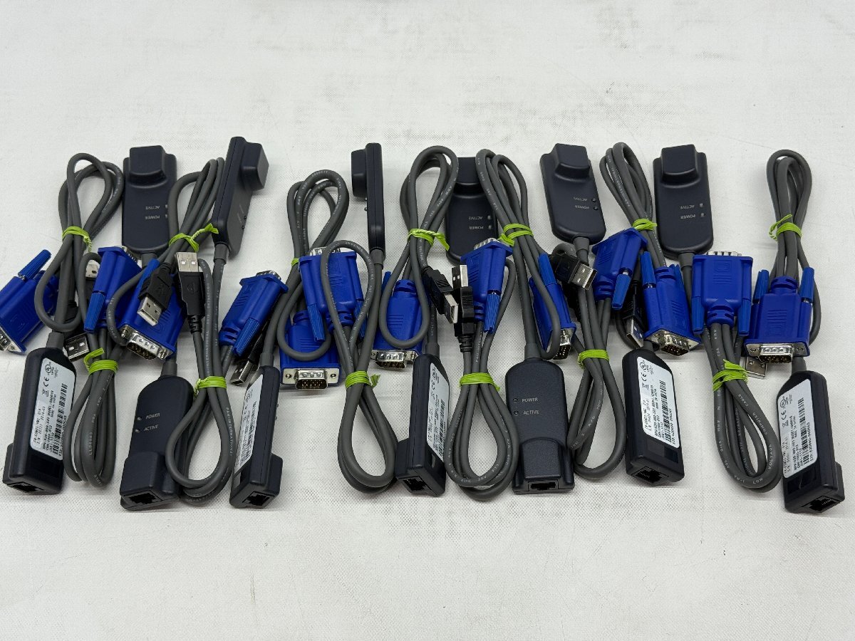 ★FUJITSU IP-KVM FW-D Sries スイッチインターフェイスアダプター★FW-DSM03/VMC★13本セット★0725-I_画像1