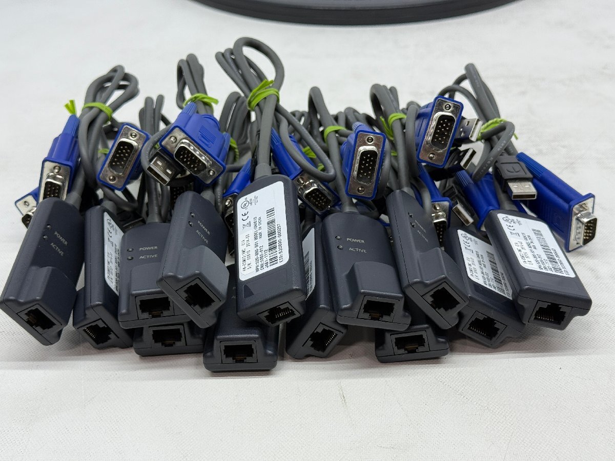 ★FUJITSU IP-KVM FW-D Sries スイッチインターフェイスアダプター★FW-DSM03/VMC★13本セット★0725-I_画像3