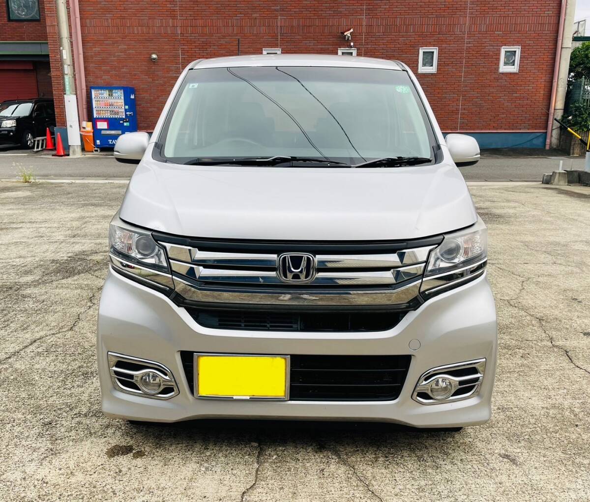 H27年式?NワゴンGターボパッケージ?車検R8.8.6迄?132300KM?修復(fù)歴無し?ナビ?バックカメラ?乗って帰れます?機(jī)関不具合一切なし