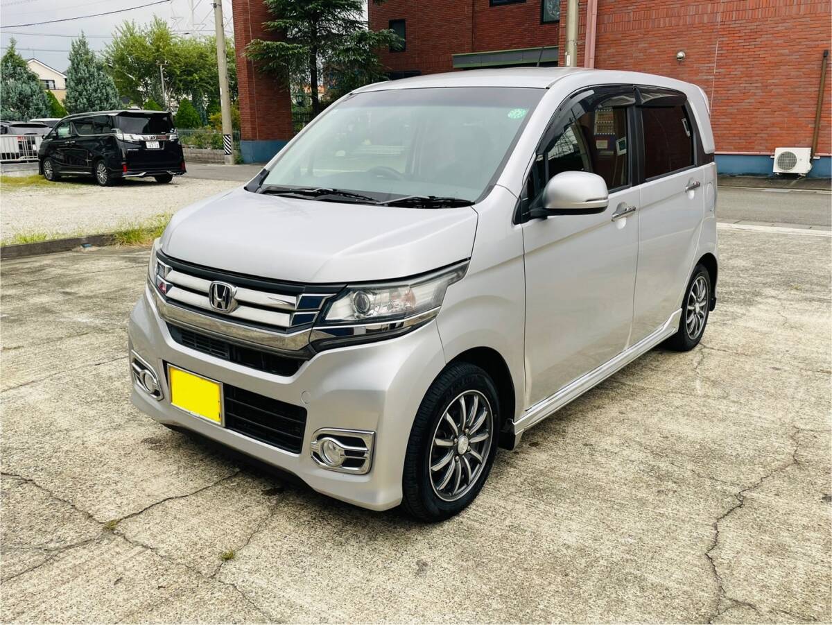H27年式?NワゴンGターボパッケージ?車検R8.8.6迄?132300KM?修復(fù)歴無し?ナビ?バックカメラ?乗って帰れます?機(jī)関不具合一切なし