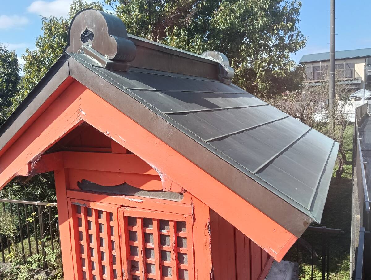 ミニ神社　飾り　小さい神社　建物　_画像5