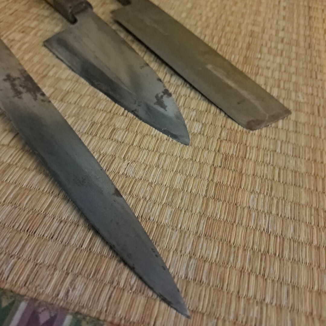 貞宗包丁３本セット　 柳刃包丁 和包丁 出刃包丁　A2 V1_画像5