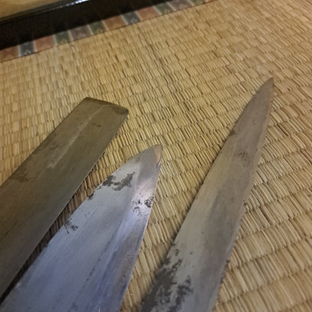 貞宗包丁３本セット　 柳刃包丁 和包丁 出刃包丁　A2 V1_画像7