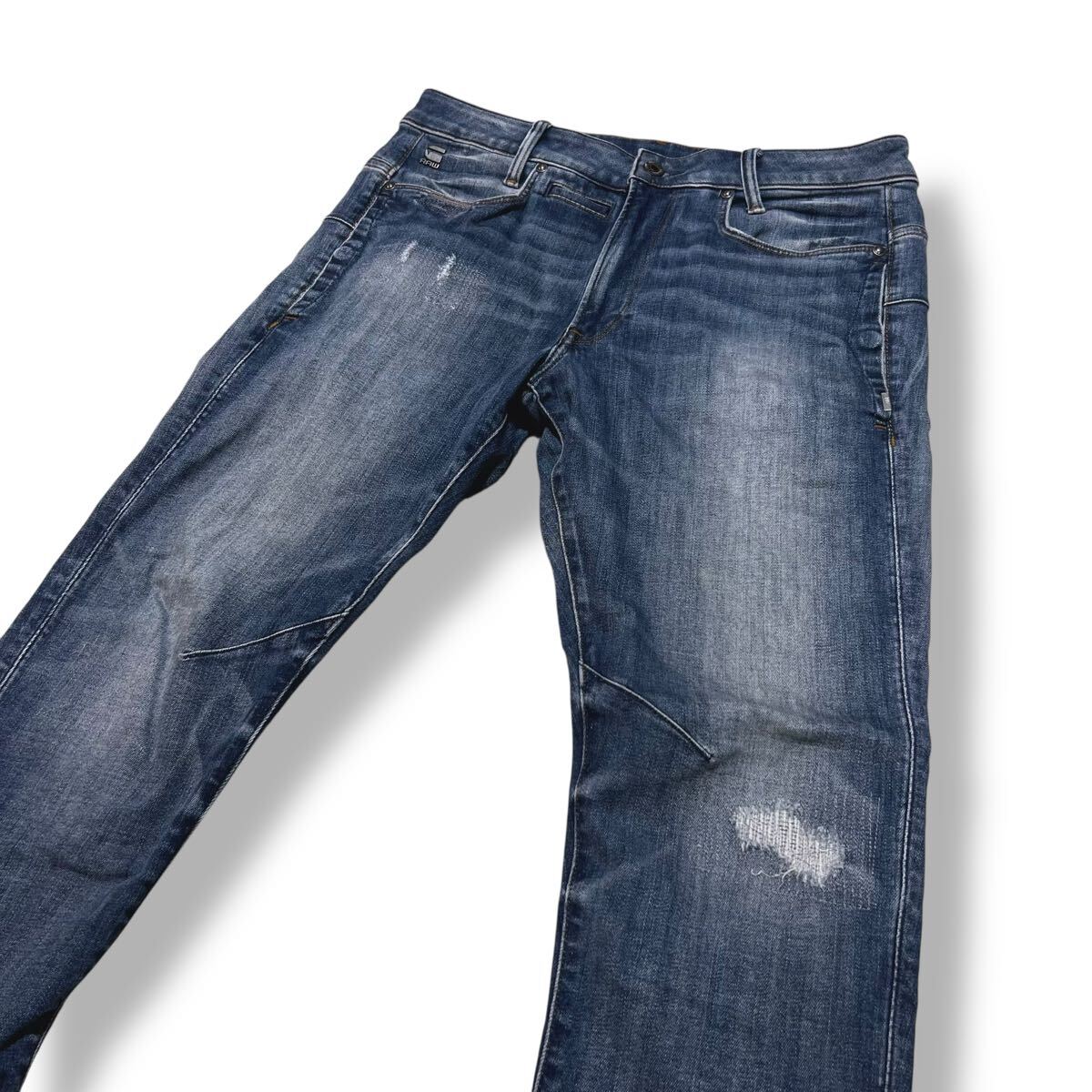 G-Star RAW(ジースターロゥ)D-STAQ 3D SLIM ストレッチ デニム パンツ サイズ30 メンズ ジーンズ_画像7