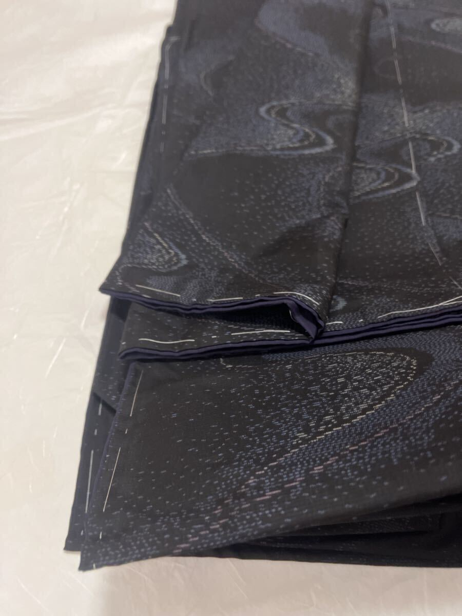 逸品 本場大島紬 著物 伝統(tǒng)織物 著丈162cm 絹100% 総柄 しつけ纟付き 総織物 大島きもの 