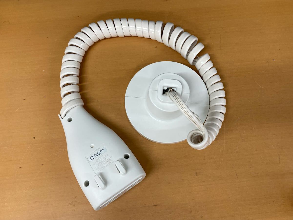 堀) Panasonic 抜け止め接地 リーラーコンセント WG878281W 接地2P15A引掛キャップ付 1.8m パナソニック 15A125V (250620 10-4)_画像3