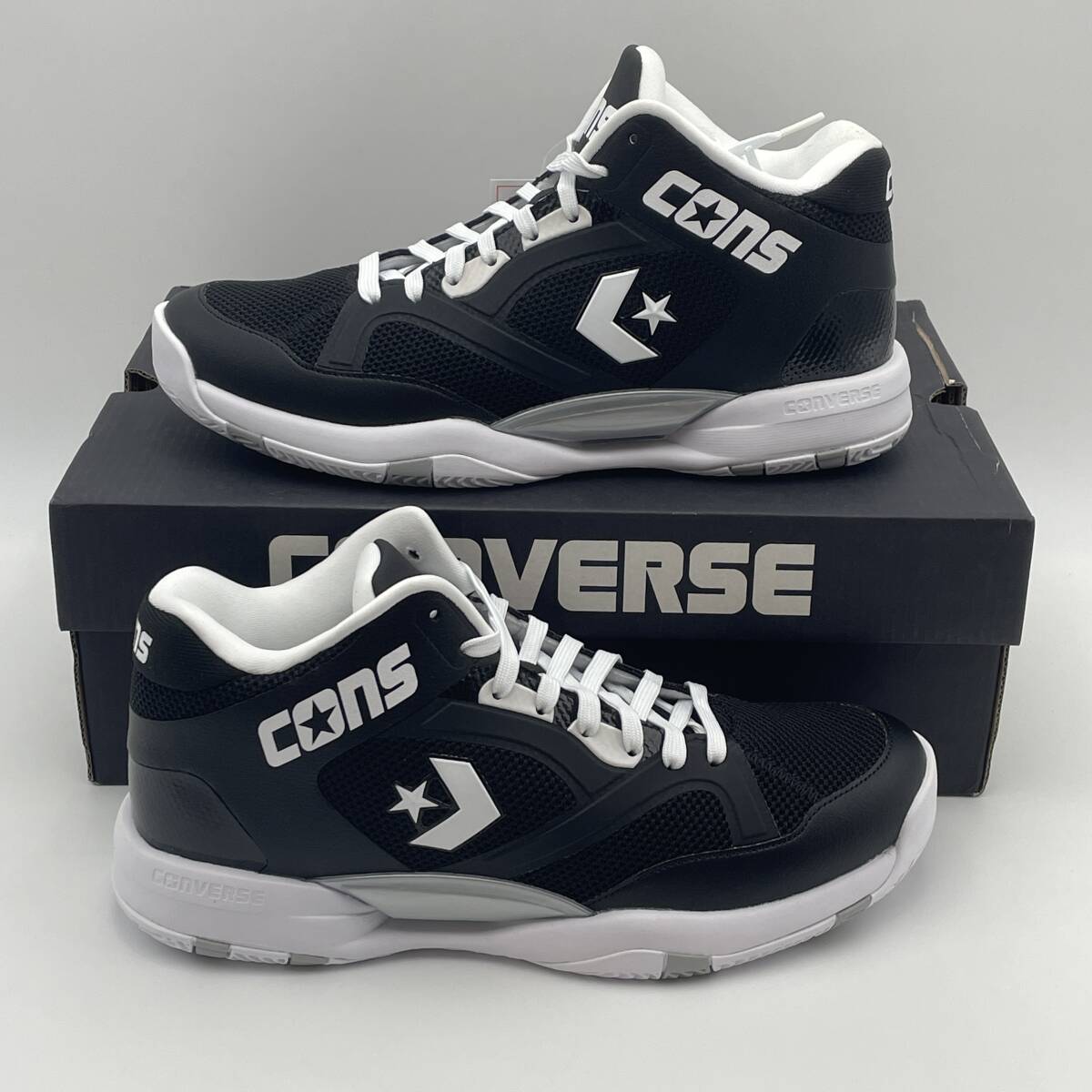 新品未使用　コンバース(CONVERSE)(メンズ)バスケットシューズ バッシュ CONS ACCELERATOR MID B 33500402 28cm RC0277_画像2