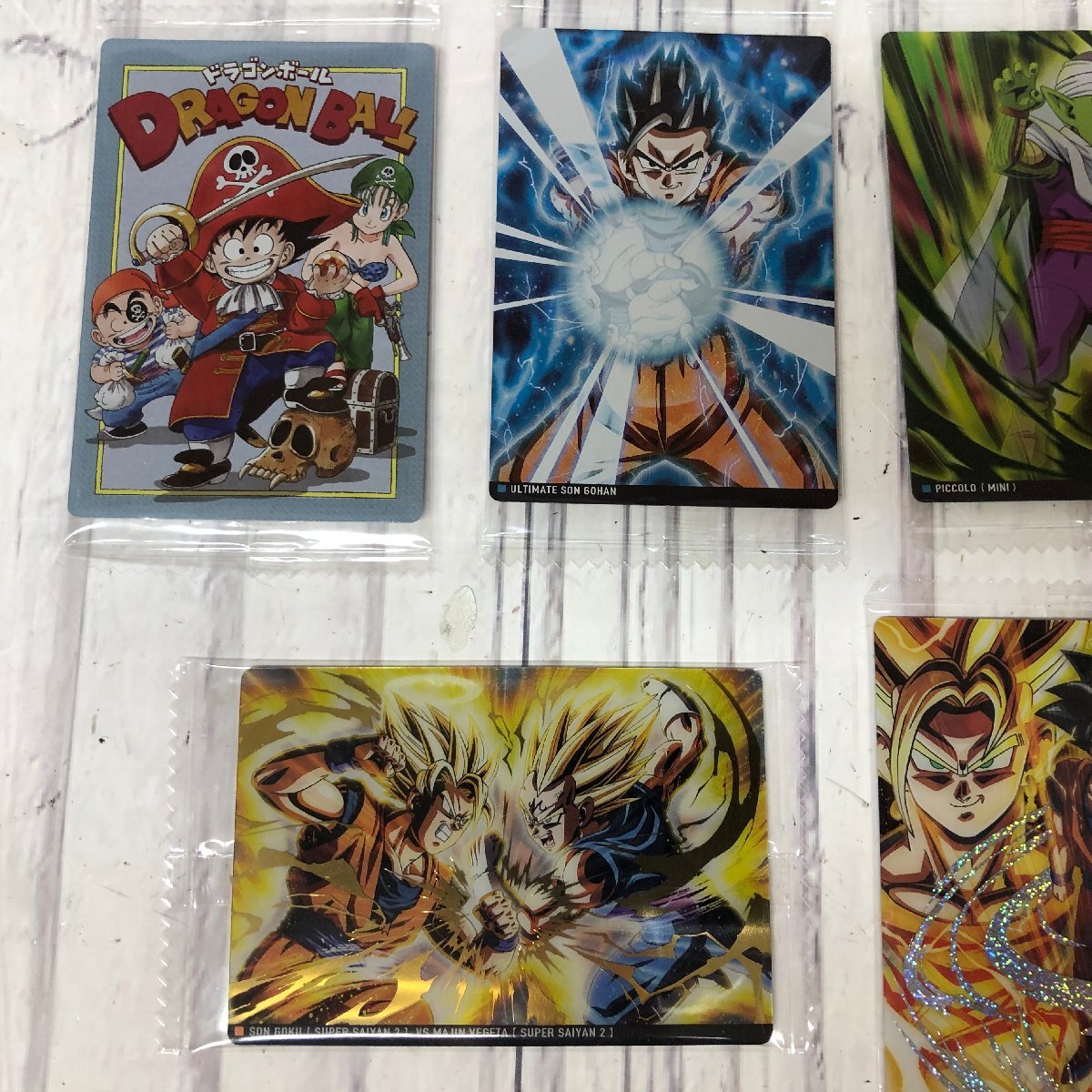 m001 D(10) 未開封 ドラゴンボール イタジャガ 9枚まとめ カード 孫悟空 孫悟飯 鳥山明 コレクション DRAGON BALL _画像2