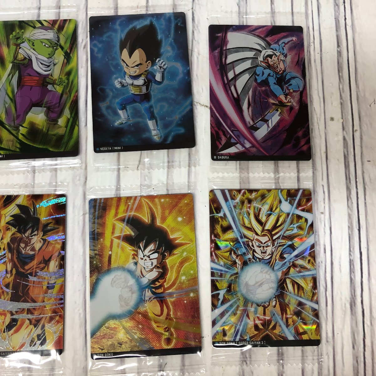 m001 D(10) 未開封 ドラゴンボール イタジャガ 9枚まとめ カード 孫悟空 孫悟飯 鳥山明 コレクション DRAGON BALL _画像4