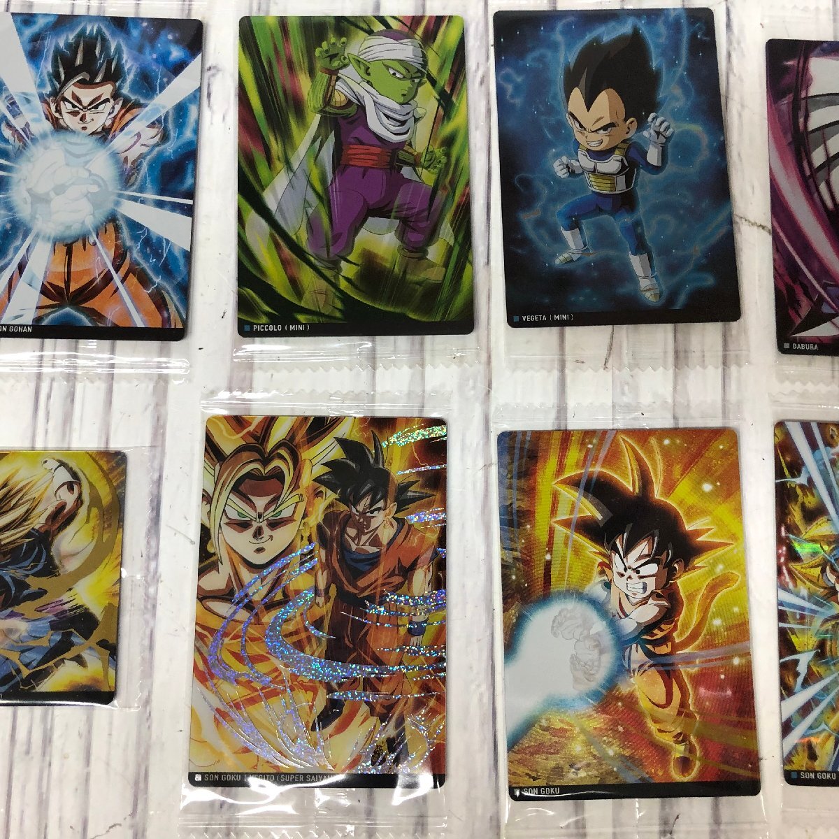 m001 D(10) 未開封 ドラゴンボール イタジャガ 9枚まとめ カード 孫悟空 孫悟飯 鳥山明 コレクション DRAGON BALL _画像3