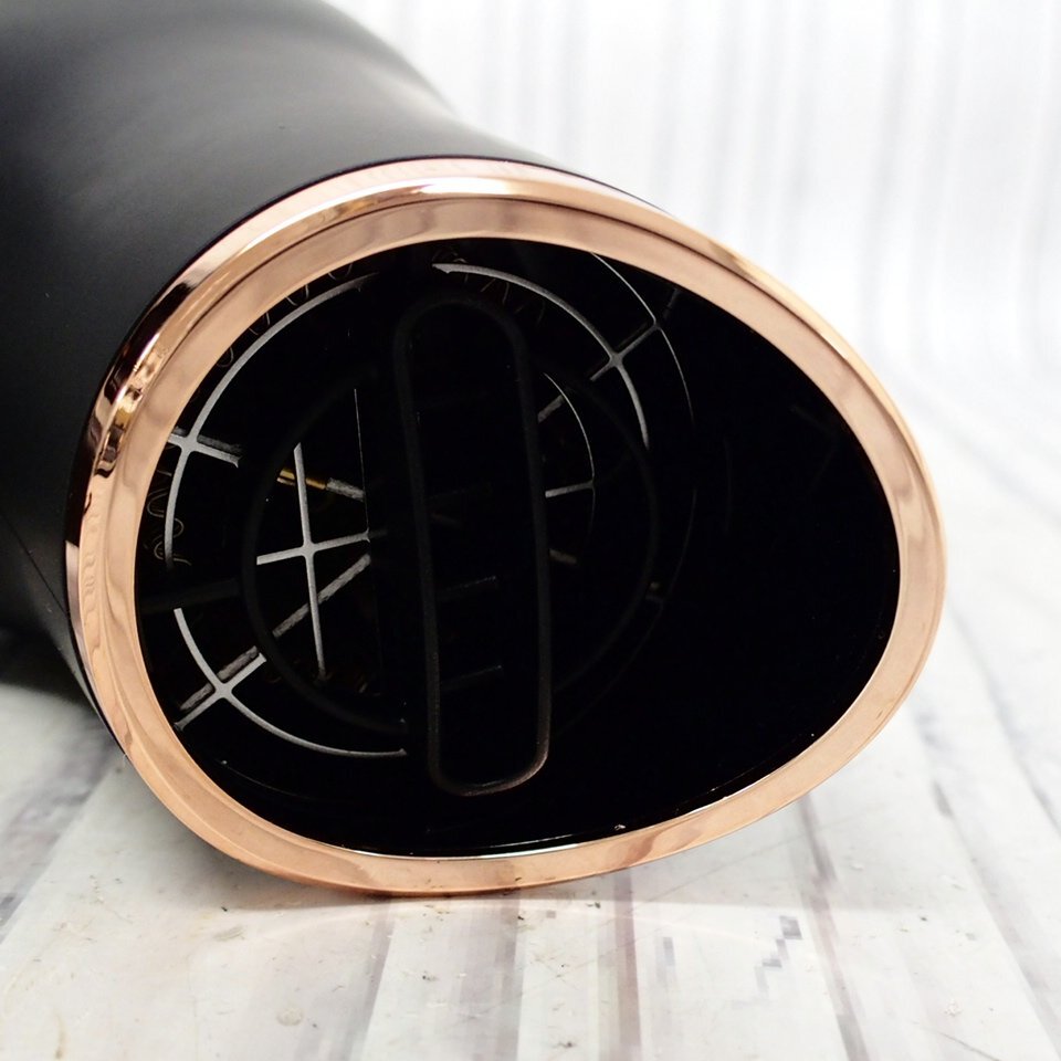 f002 C4 KOIZUMI コイズミ THE MONSTER モンスター KHD-W910/K ヘアドライヤー 速乾Wファン ブラック 外箱無し USED_画像4