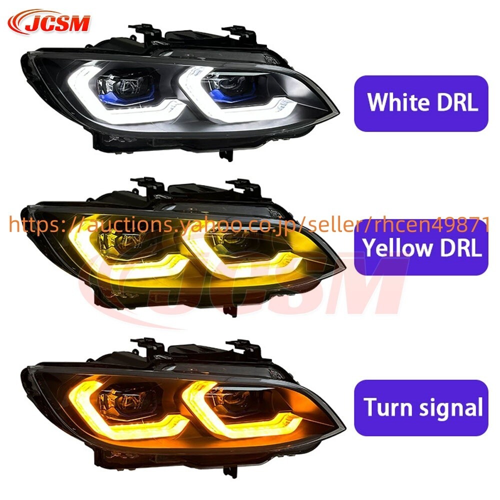 LED передняя фара BMW E92 E93 M3 2007~2010 год фары передняя фара передняя фара e92 e93 LED левый и правый в комплекте xyfc010