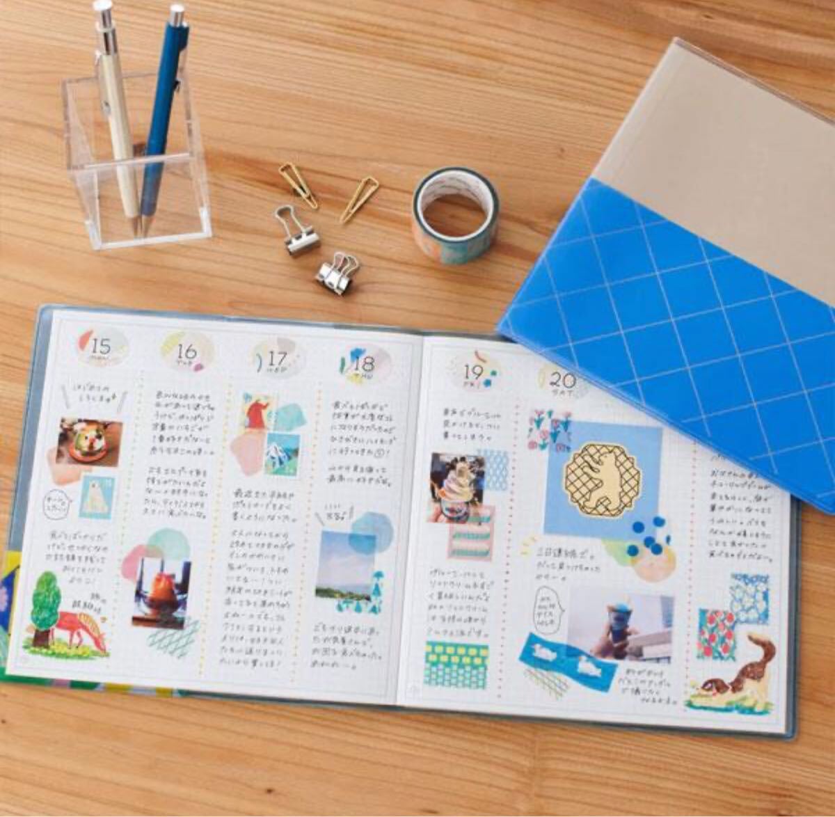 【新品未使用】KINGJIM キングジム　ヒトトキノート スクエアサイズ 計3個セット_画像3