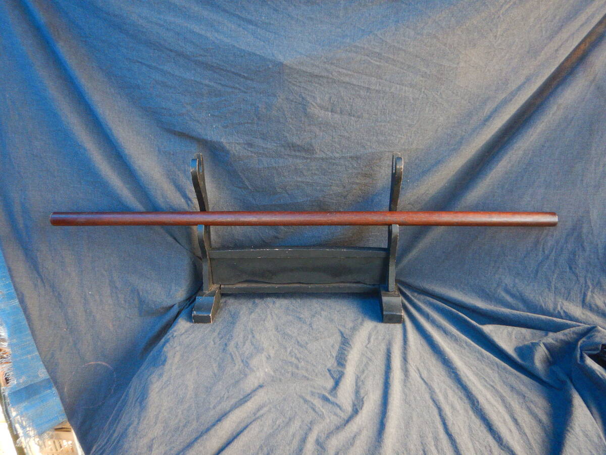 времена было использовано палка . старый ....... дорога немного . храм кэмпо каратэ будо доспехи .. палка .. палка 100cm. печать половина палка . дерево деревянный меч элемент . меч futoshi высшее . меч . kendo трость