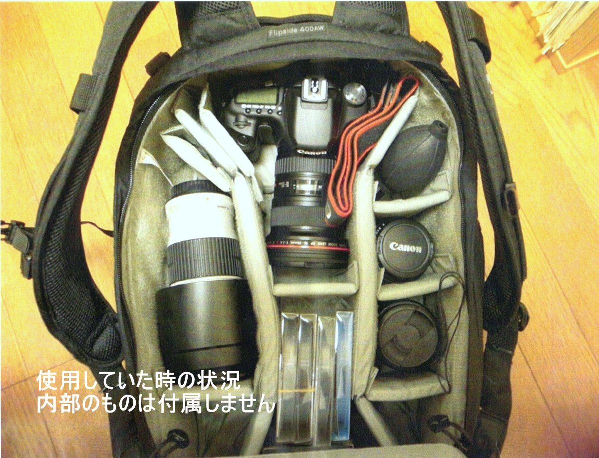 Lowepro ロープロ カメラリュック フリップサイド 400 AW_画像8