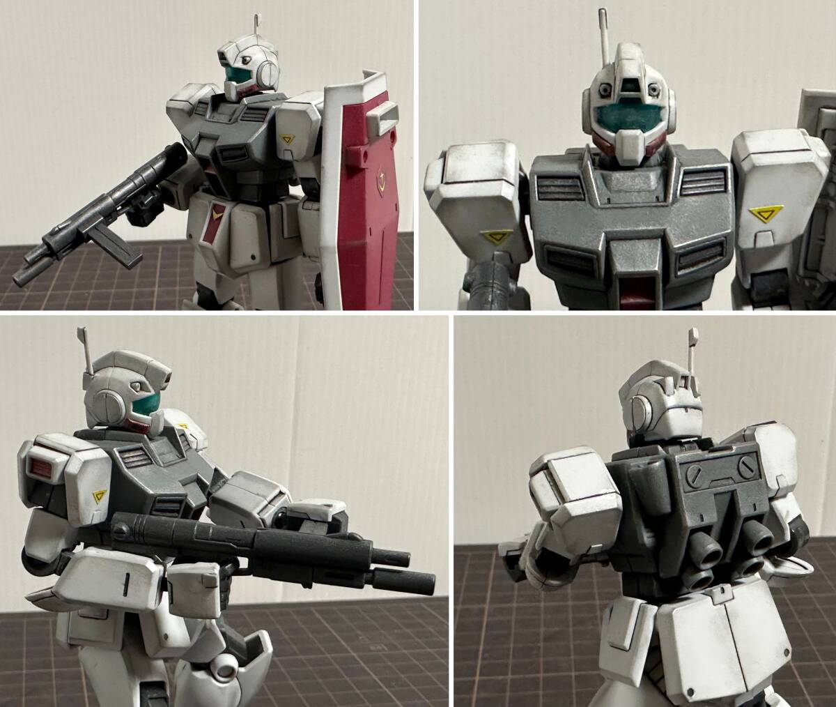 HGUC『ジム寒冷地仕様』　バンダイ　1/144スケール【完成・塗装済・パーツ欠品】_画像9