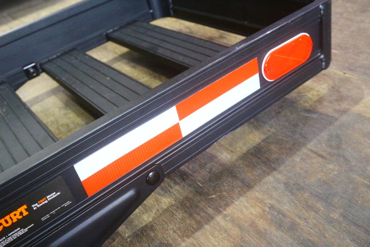 YJ10053 CURT ヒッチキャリア 2インチ角 ヒッチカーゴ 1243x570ほど 直取限定 中古 現状品_画像4
