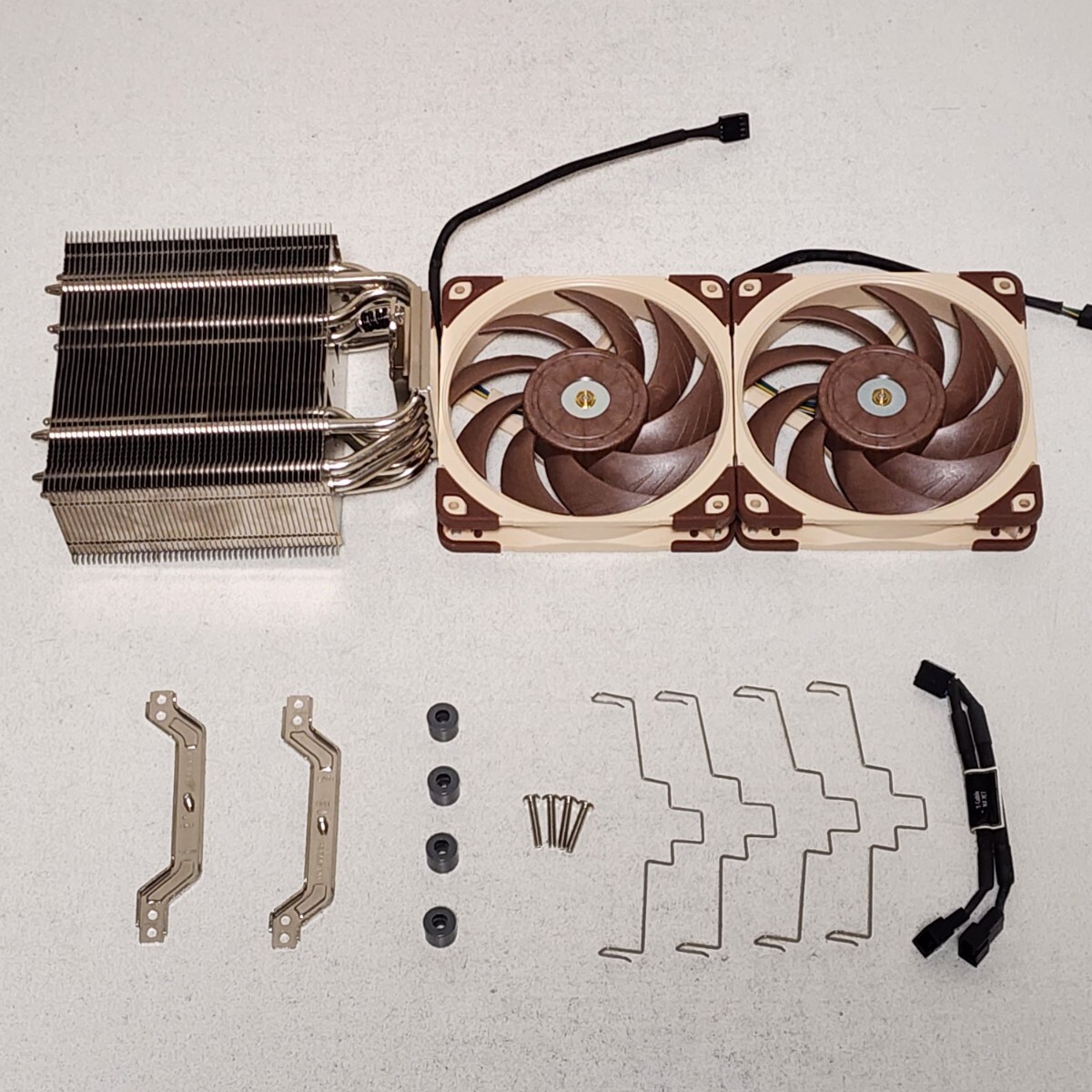 [ бесплатная доставка ]NOCTUA NH-U12A 120mm боковой поток type CPU кондиционер двойной вентилятор Socket AM3*AM4 и т.п. соответствует PC детали (2)