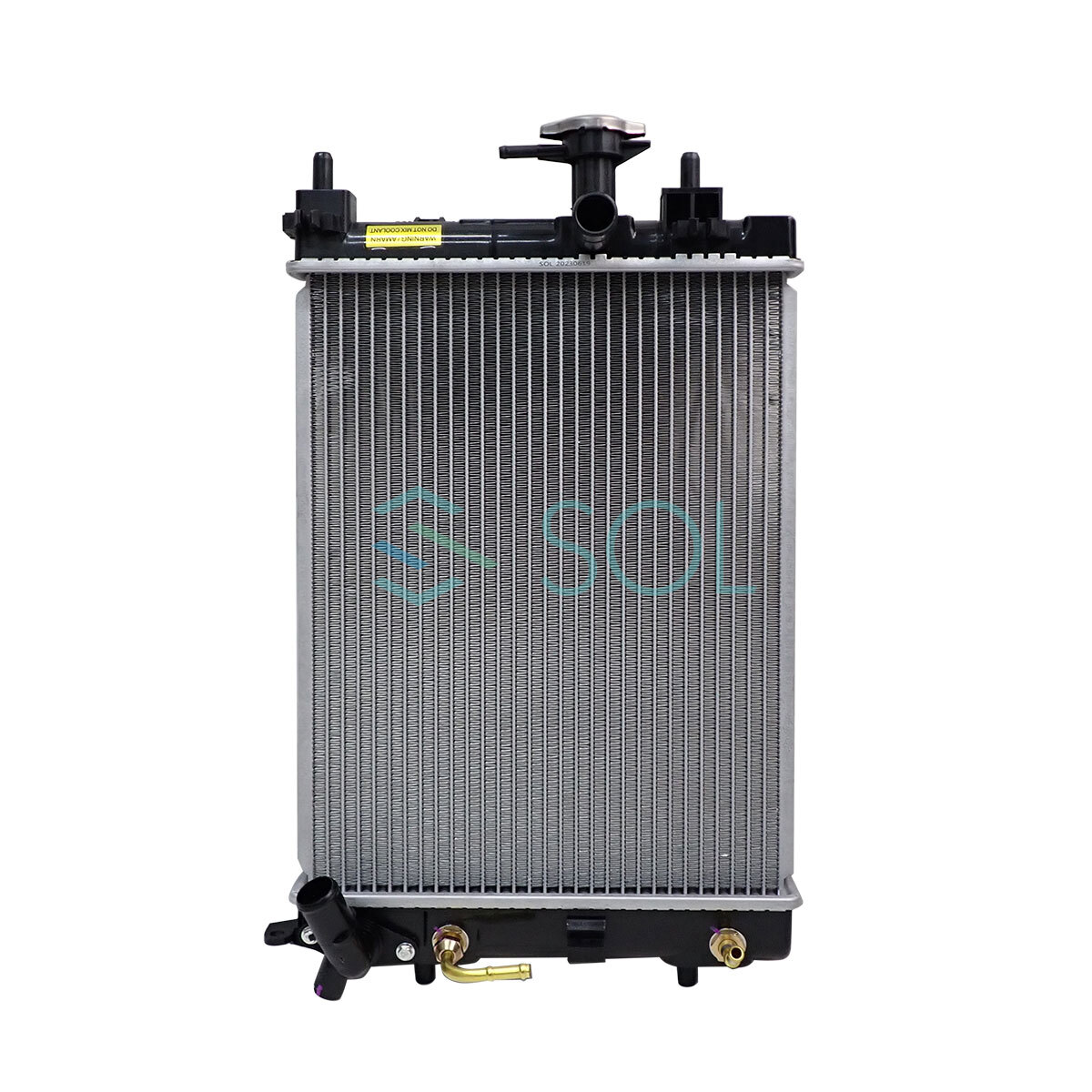 CAPSOL ミラ L275S L285S ラジエーター ラジエター キャップ付 AT/CVT車用 16400-B2201 18時まで即日出荷_画像2