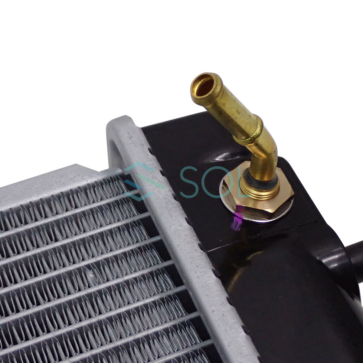 CAPSOL ミラ L275S L285S ラジエーター ラジエター キャップ付 AT/CVT車用 16400-B2201 18時まで即日出荷_画像3