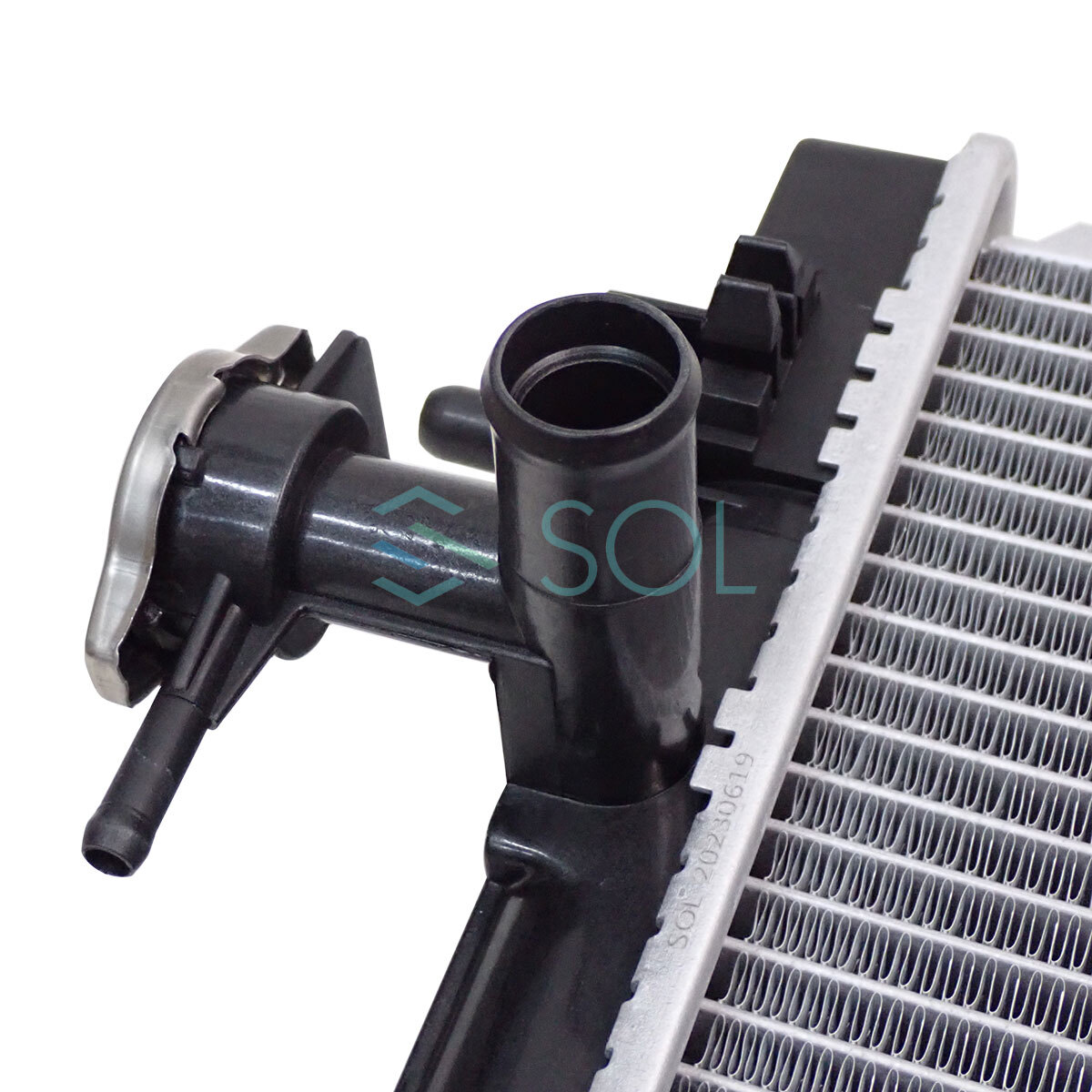 CAPSOL ミラ L275S L285S ラジエーター ラジエター キャップ付 AT/CVT車用 16400-B2201 18時まで即日出荷_画像6