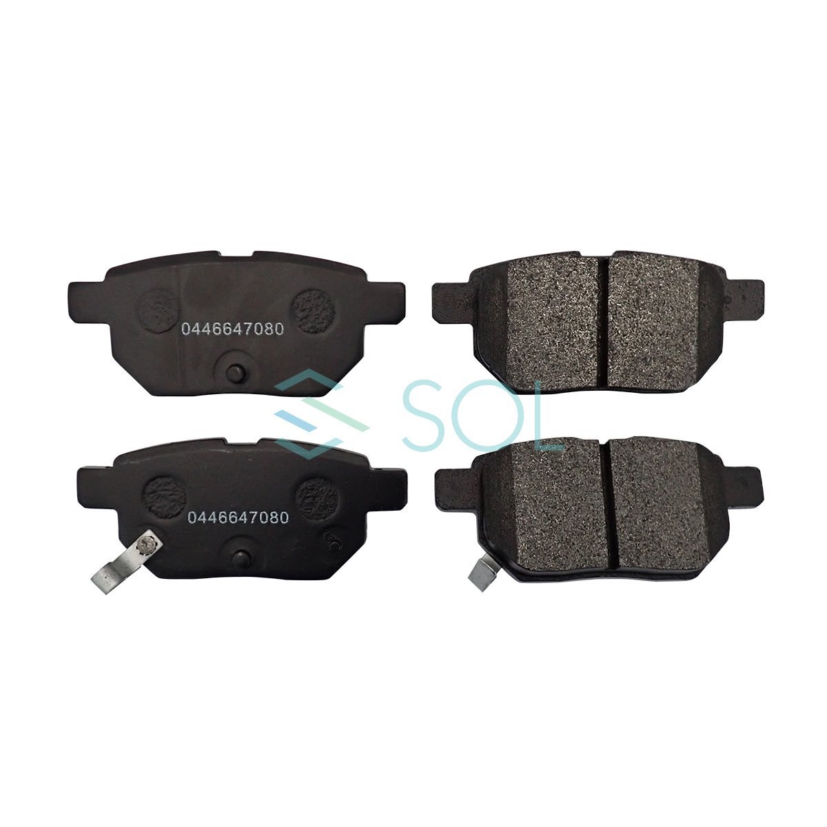 トヨタ カローラ NZE151N リア ブレーキパッド ディスクパッド 左右セット 出荷締切18時 車種専用設計 04466-47080 04466-12130_画像6