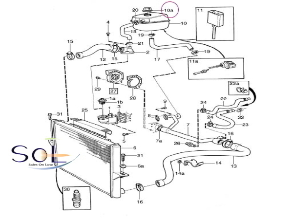 VOLVO ボルボ V40 V70 V90 エクスパンションタンクキャップ サブタンクキャップ ラジエーターキャップ 9445462_画像2
