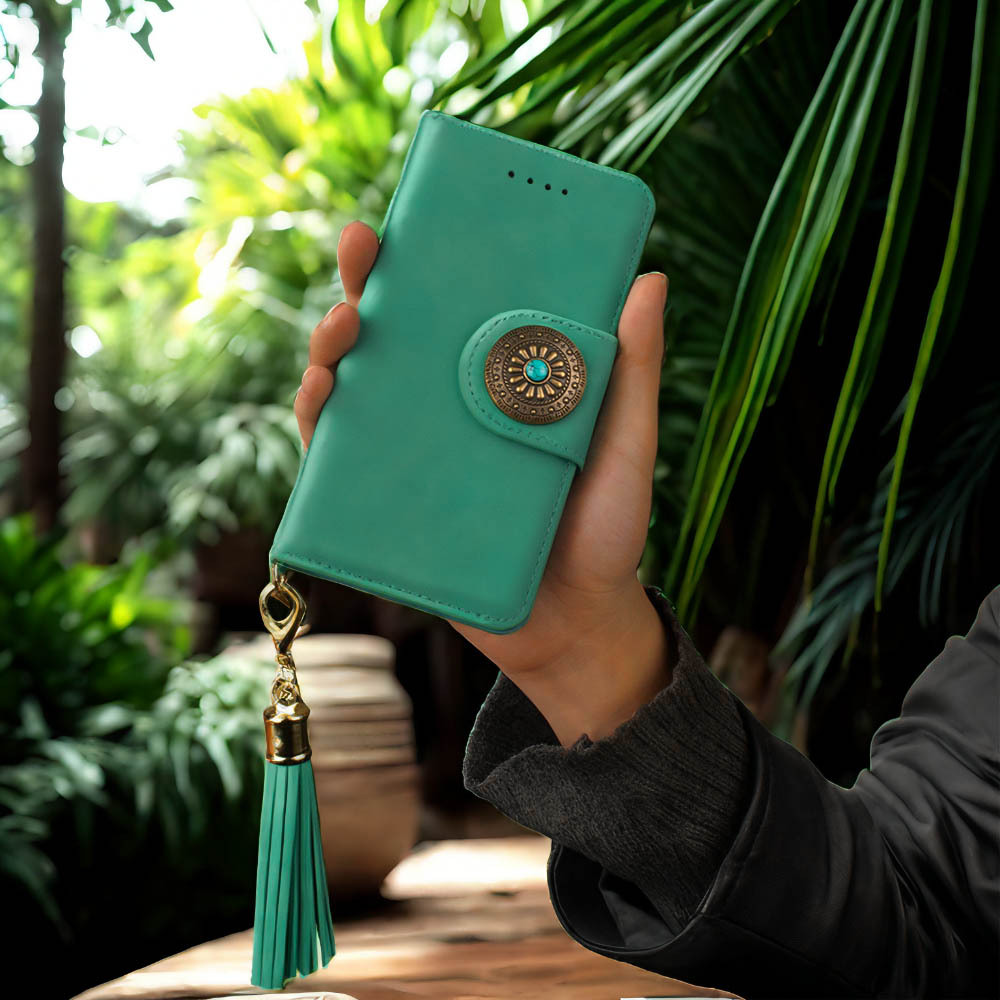 「 処分 2個セット 」HUAWEI P30 lite ケース 手帳型 おしゃれ P30lite HWU36 HWV33 緑 グリーン コンチ 可愛い ミラー 鏡 ストラップ 安い_画像5