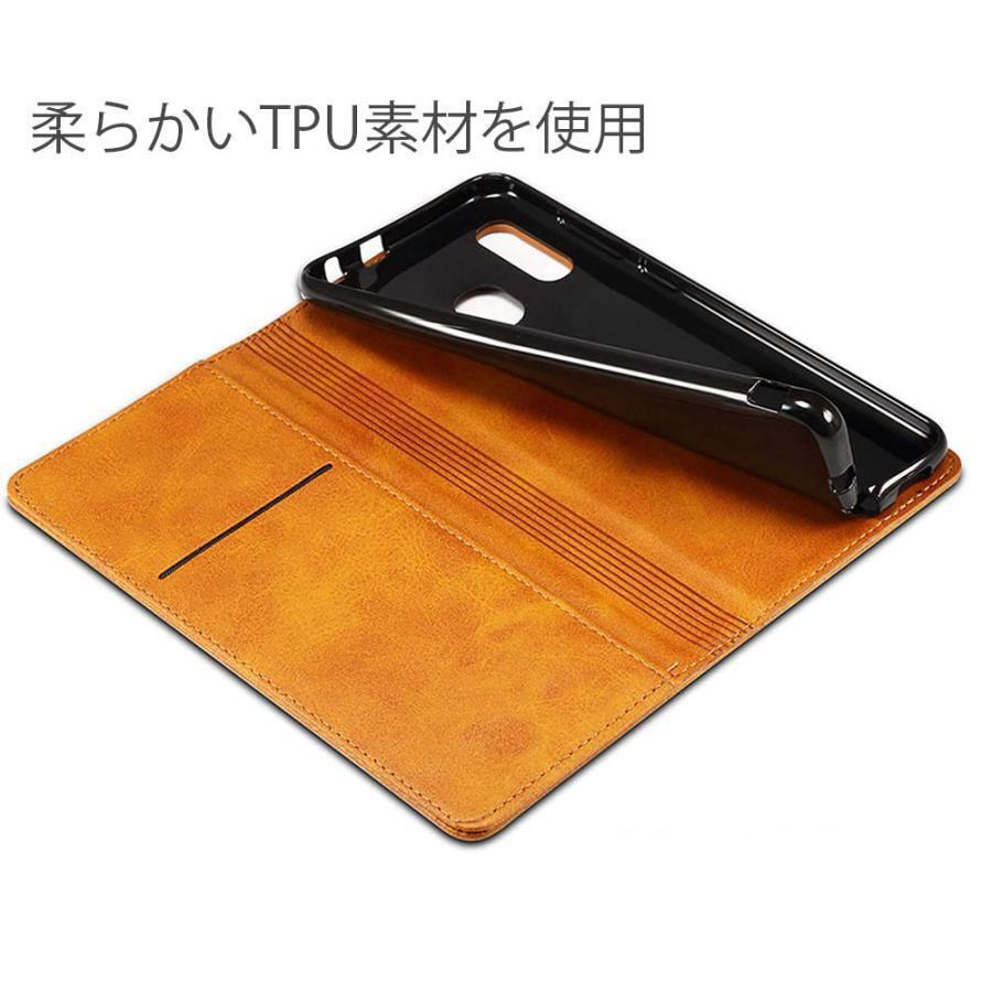 iPhone12 ケース 手帳型 おしゃれ iPhone12Pro カバー iPhone 12 スマホケース アイフォン12 スマホカバー レザー 茶 ブラウン 送料無料_画像5