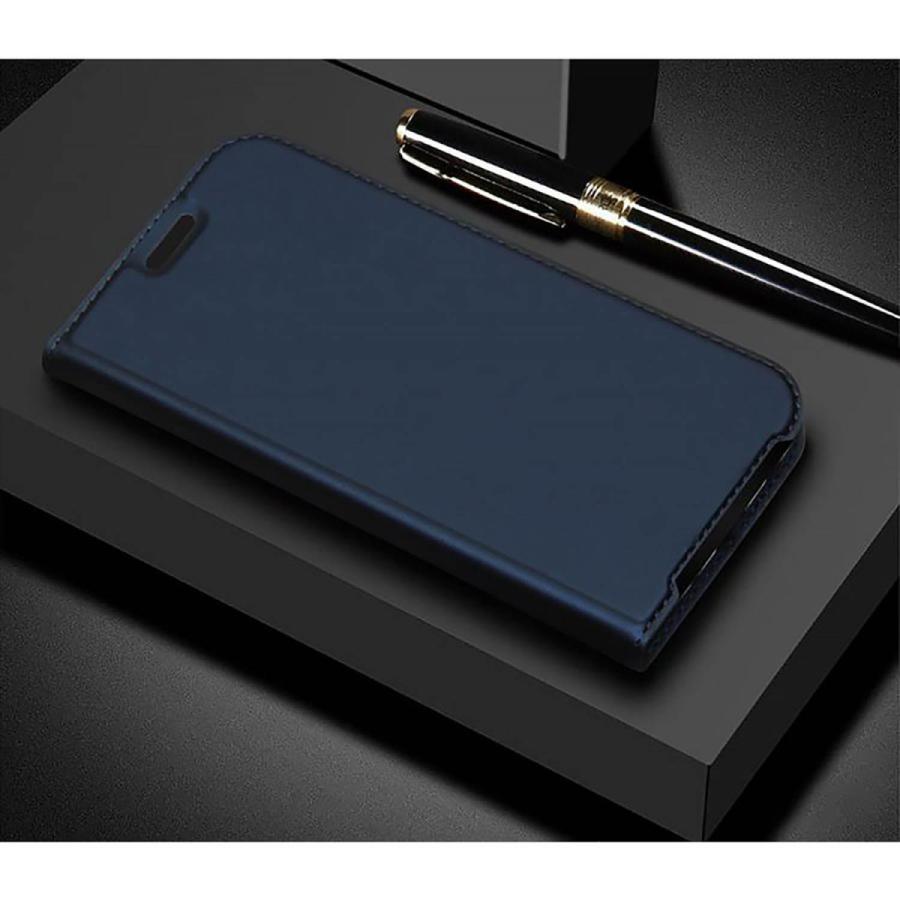 「 処分 ２個セット 」 最終処分 Xperia XZs SO03J SOV35 602SO ケース 手帳型 シンプル 薄型 カバー 青 紺 ネイビー 黒 ブラック 送料無料_画像8