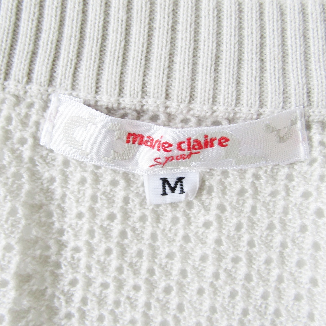 marie claire　マリ・クレール　レディースゴルフニットベスト　Mサイズ_画像7