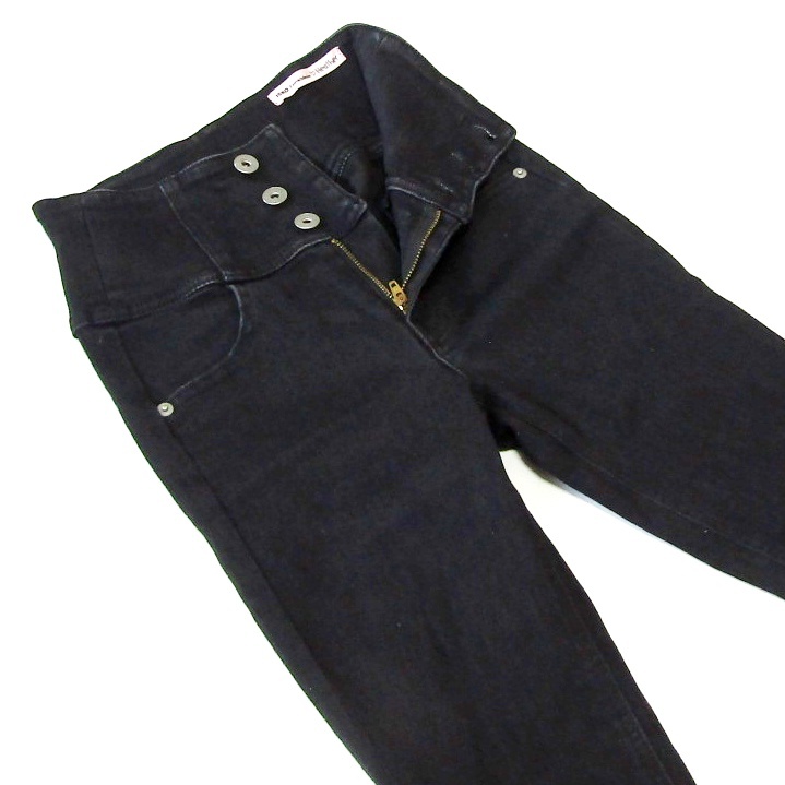 HeatherISKOヘザーイスコ▼ハイウエストスキニーデニム▼XSサイズ▼ウエスト約58cm _画像1