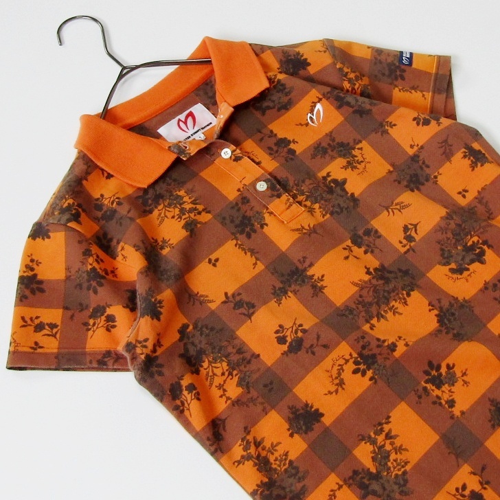 MASTER BUNNY EDITION　マスターバニーエディション　総柄ゴルフポロシャツ　サイズ1_画像2