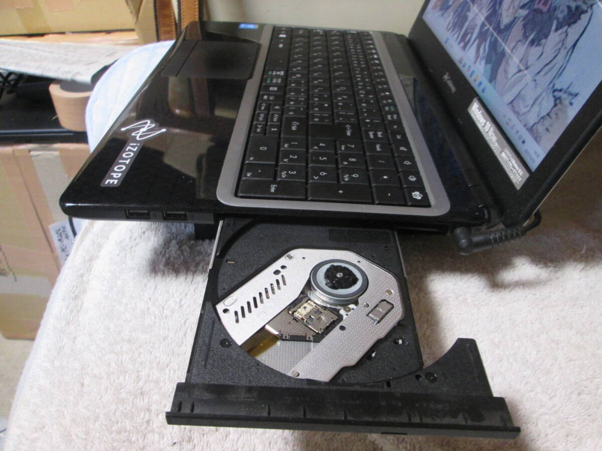 Gateway iZOTOPE CM-5　Windows11 Pro 64bit　Intel Core i3-4005U 1.70GHz　8GB 500GB　15.6型　ブラック系　Li-Office　AC付 ◇p1890◇_画像6