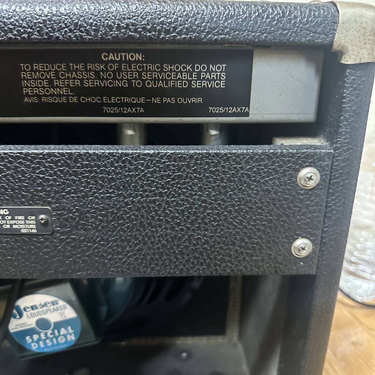 Fender Champ 12　ギターアンプ　リバーブタンク Reverb Tank - MOD, 8AC2B1B, Medium Decay, 3-Spring ジャンク