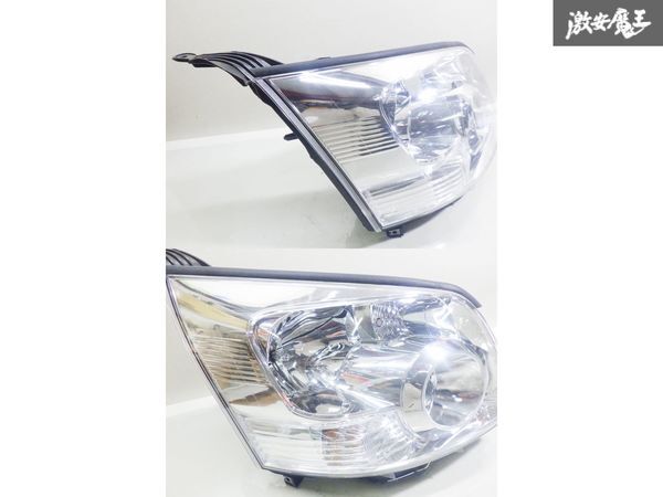 【レンズ綺麗!破損なし!】トヨタ純正 ZRR70W ノア 前期 ヘッドライト ヘッドランプ HID キセノン 左右セット 打刻N5 KOITO 28-201_画像6