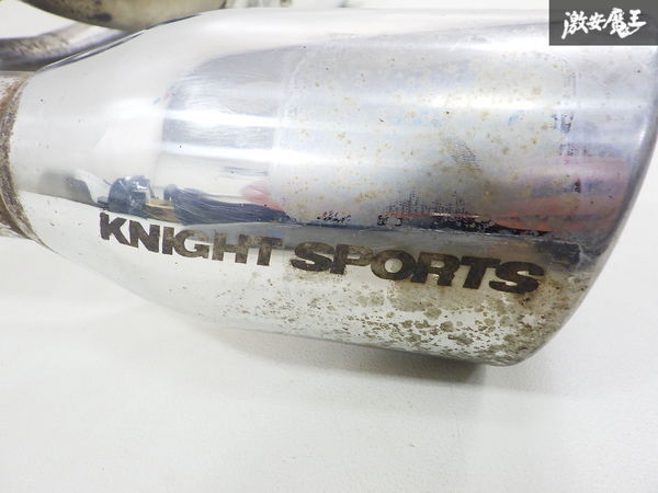 【カサつき無し！】KNIGHT SPORTS ナイトスポーツ リーガル BLEFW アクセラスポーツ マフラー リア 中間 JATA 10110065 ステンレス_画像3