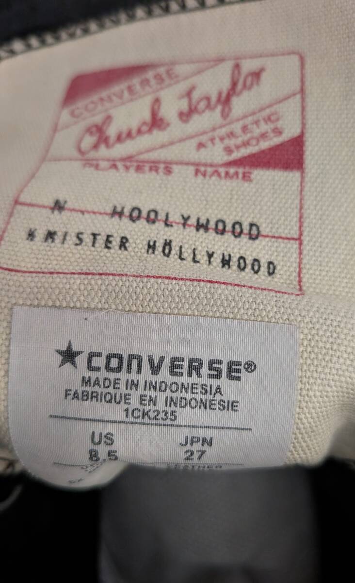 CONVERSE ADDICT N.Hollywood chuck taylor コラボ 27cm_画像7
