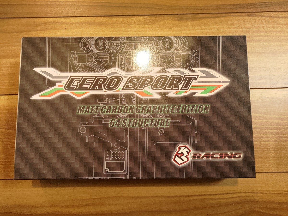 3RACING CERO SPORT 64 マットカーボンバージョン セロ スポーツ 新品_画像1