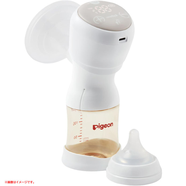 D8621YO ◆1003【アウトレット品】搾乳器 電動 母乳アシスト ピジョン 1026453 さく乳 マタニティ handy fit +未使用 ベビー用品_画像1