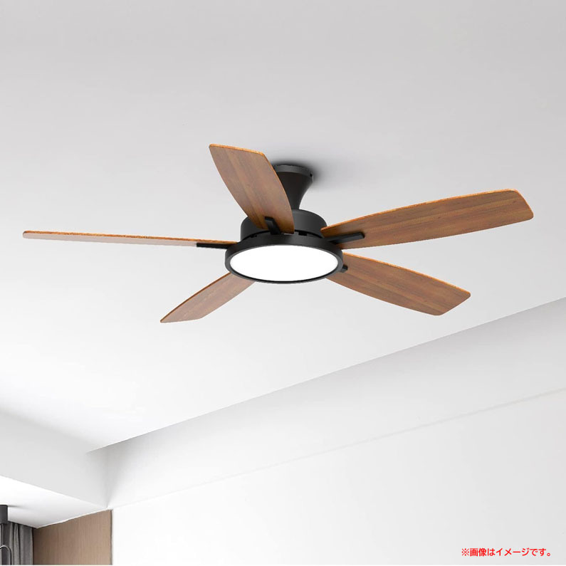 D8199YO ◆1010_2凹【アウトレット品】シーリングファンライト 10～12畳 Taloya TLY52-WE-5X-T5-J 調光 調色未使用 空調 照明器具_画像1