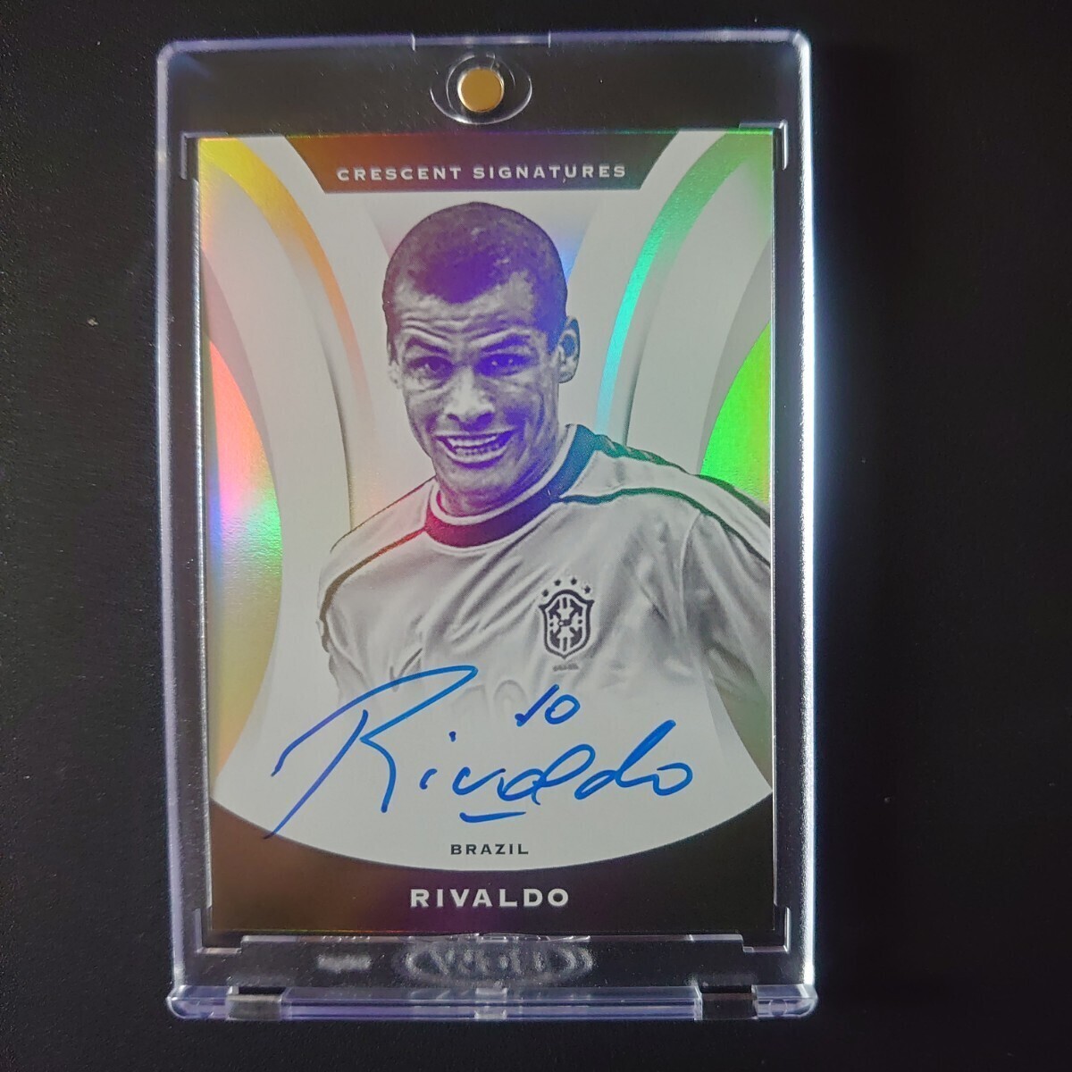 リバウド Rivaldo 2017 Panini Nobility Soccer 直書サイン Brazil ブラジル