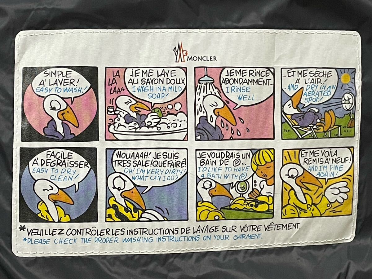 未使用 MONCLER MONTGENEVRE 3 モンクレール ダークグレー ダウンジャケット 正規品 ダウン ジャケット ブルゾン モンクレールジャパン_画像6