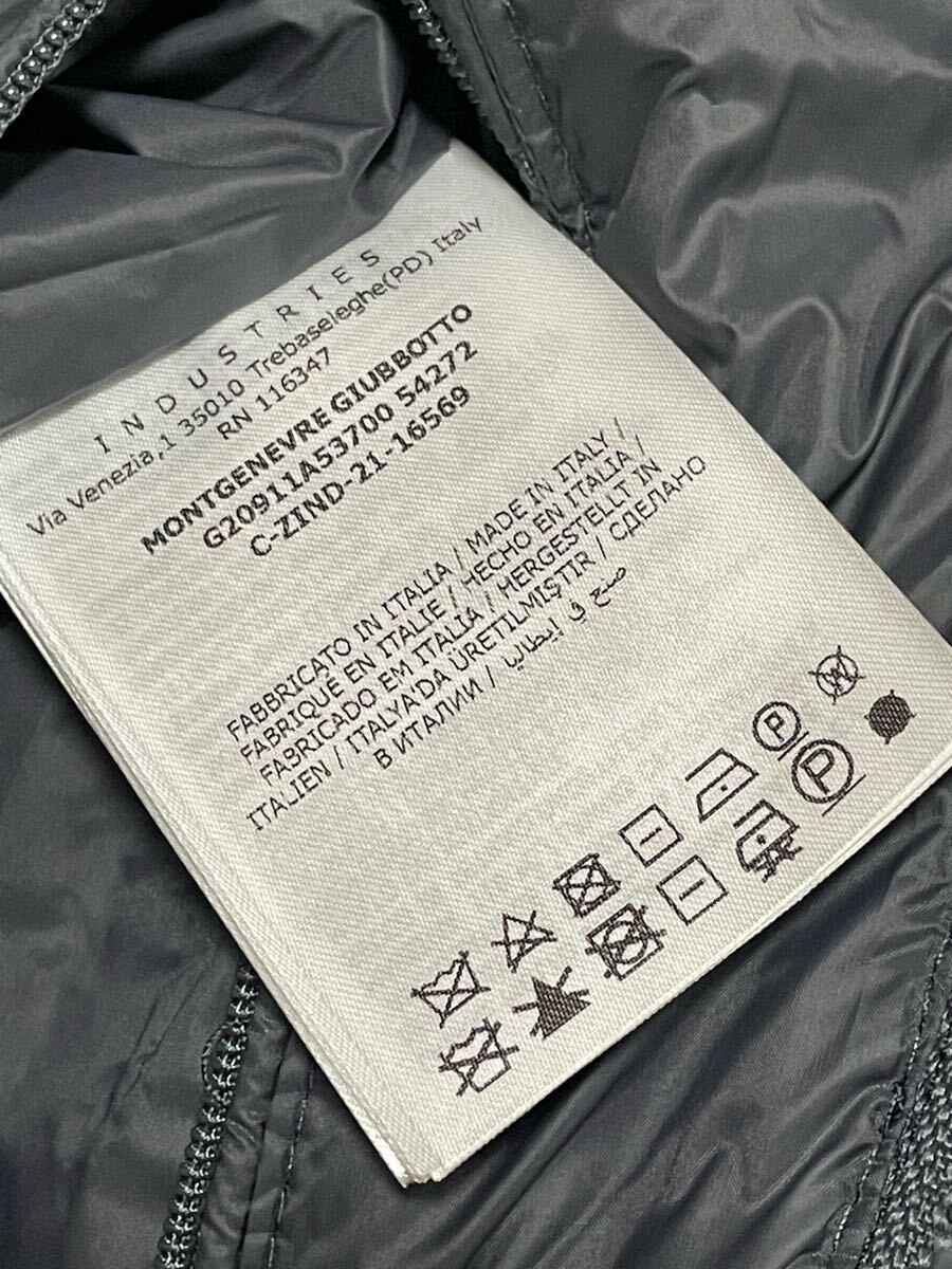 未使用 MONCLER MONTGENEVRE 3 モンクレール ダークグレー ダウンジャケット 正規品 ダウン ジャケット ブルゾン モンクレールジャパン_画像8