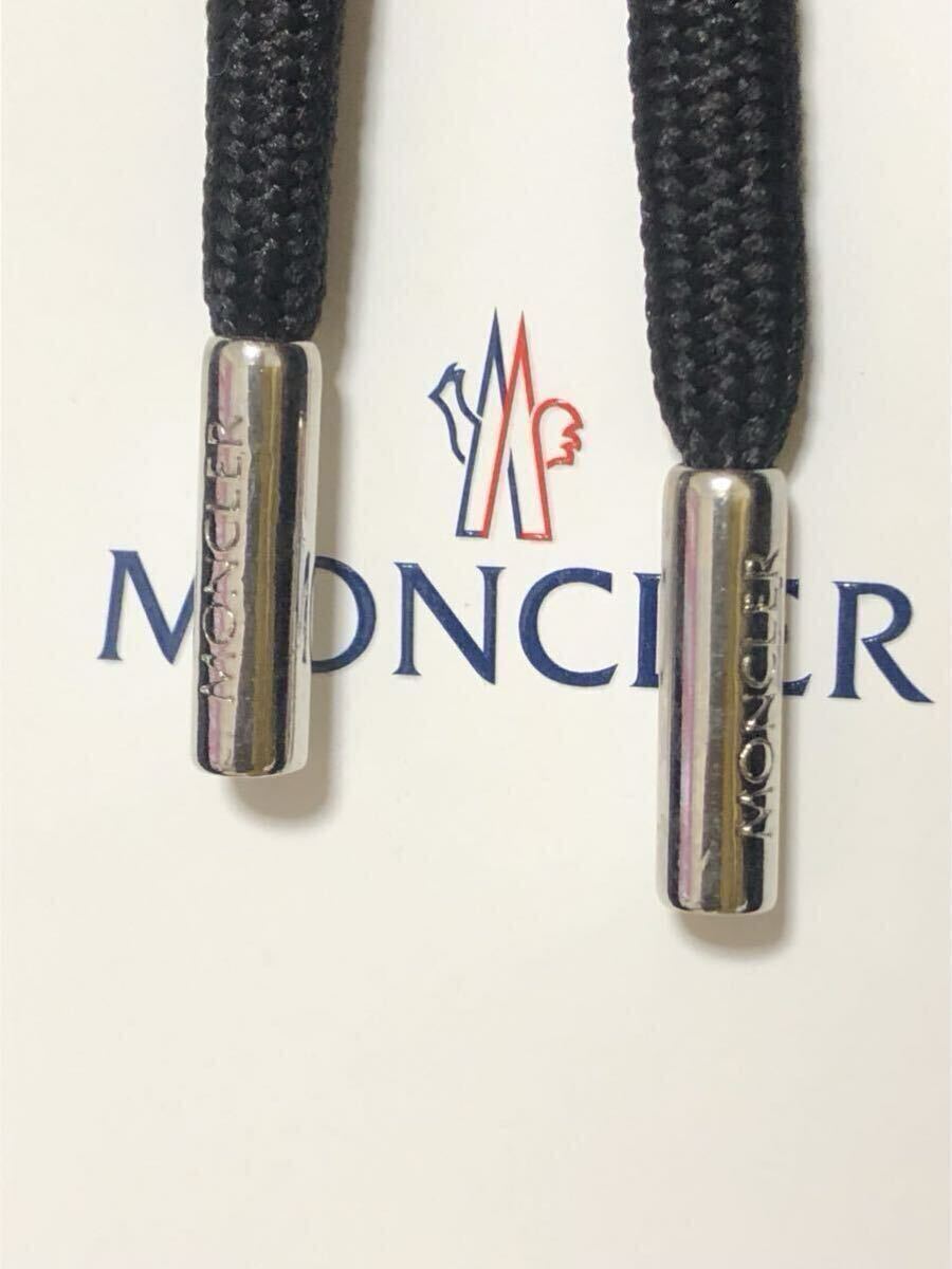 未使用 MONCLER GRIMPEURS モンクレール ジャケット ナイロン パーカー 4 正規品 モンクレールジャパン フード ブラックトリコロール_画像3