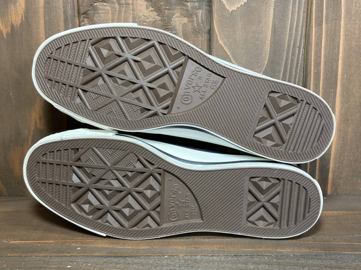 ★CONVERSE コンバース 日本製 ALL STAR オールスター Lo 紫 パープル 25.0cm 美品 Used 検 ローカット チャック テイラー CT70_画像2